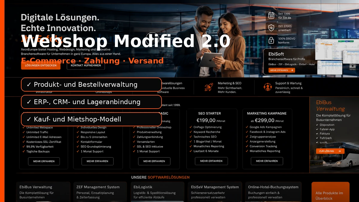 Webshop Modified 2.0